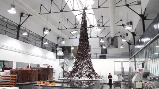 Guinness world records Patrick Roger  mais alta escultura:  árvore de Natal