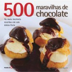 livro 500 receitas de chocolate