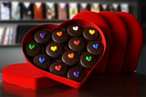 Compartés - Chocolate Valentine Oreo Heart Box