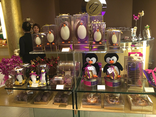 Chocolat du Jour - pinguins pascoa