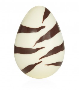 Roberto Cavalli - Zebra White Chocolate Easter Egg
