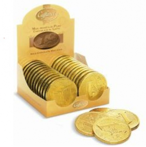 Caffarel moedas de chocolate
