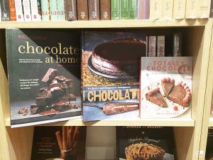 Eataly SP livros sobre chocolates