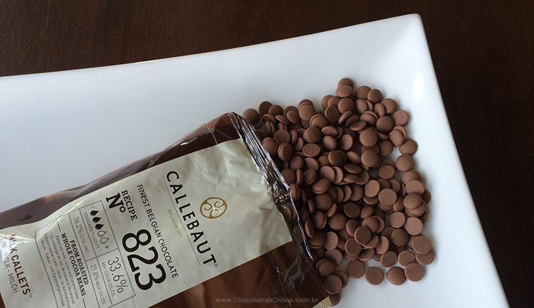 Callebaut - callets de chocolate ao leite