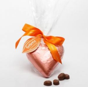 Gallette coração com mini chocolates