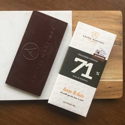 Andrei Martinez chocolate amargo 71% cacau