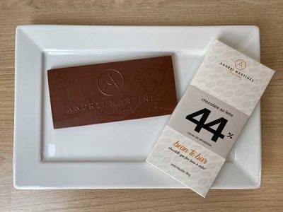 Andrei Martinez chocolate ao leite 44% cacau