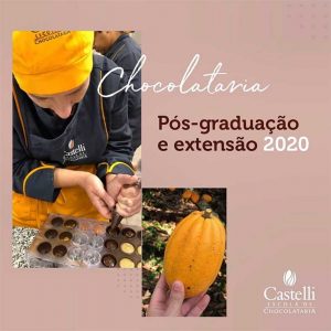 Curso de Chocolataria pós graduação - Castelli 2020
