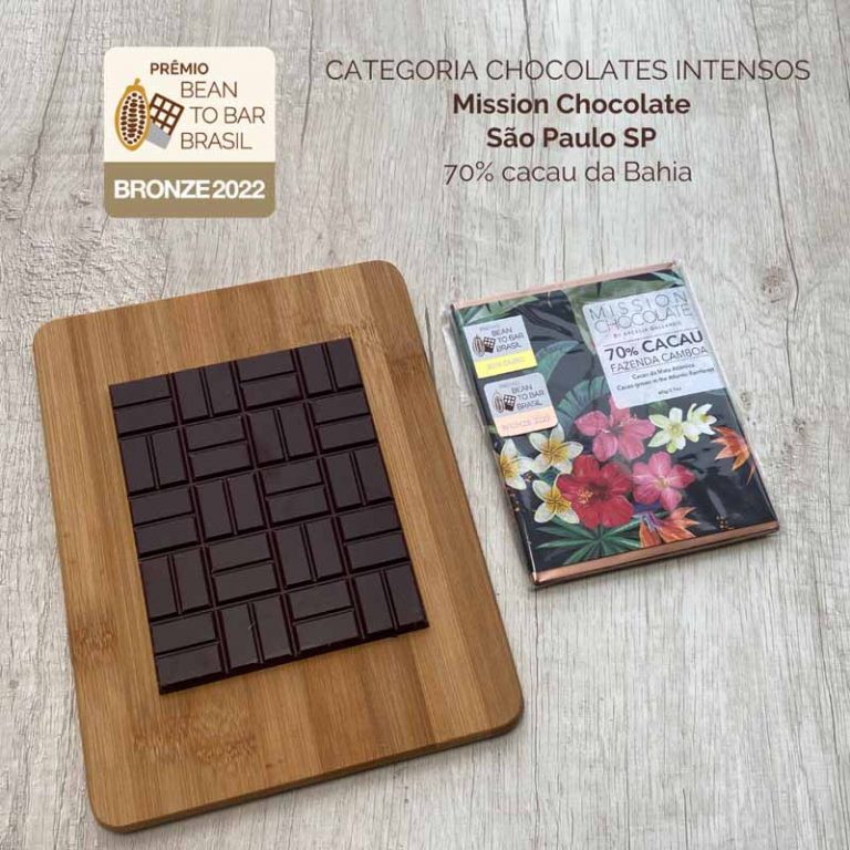 Chocolates premiados em 2022 no Prêmio Bean to Bar Brasil Chocólatras Online
